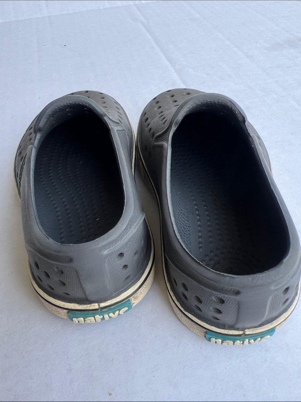 Kids Casual Slip-On Clog in Gray